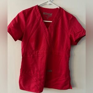 Greys Anatomy XS scrub top